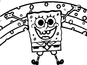 Sponge Sunger Bob Coloring Page