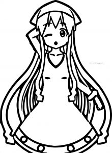 Squid Girl Coloring Page 070