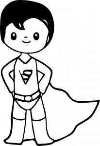Superheroes Super Hero Coloring Page 018
