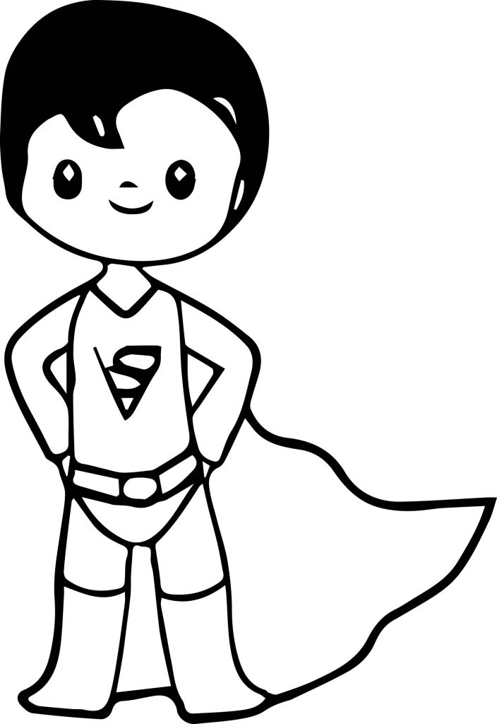 Superheroes Super Hero Coloring Page 018 - Wecoloringpage.com