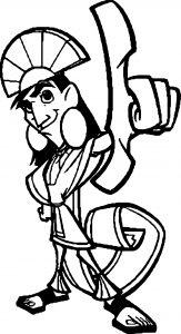 The Emperor New Groove Disney Coloring Pages 02