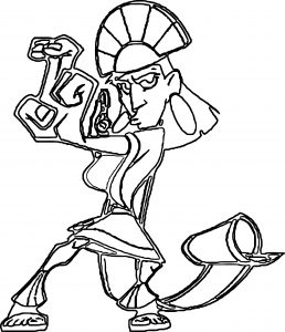 The Emperor s New Groove Clip Art Images Disney Coloring Pages 01