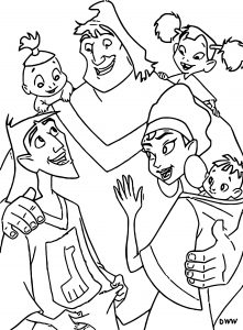 The Emperor s New Groove Clip Art Images Disney Coloring Pages 09