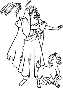 The Hunchback Of Notre Dame Esswing Cartoon Coloring Pages