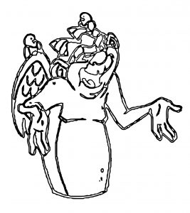 The Hunchback Of Notre Dame Lav3 Cartoon Coloring Pages