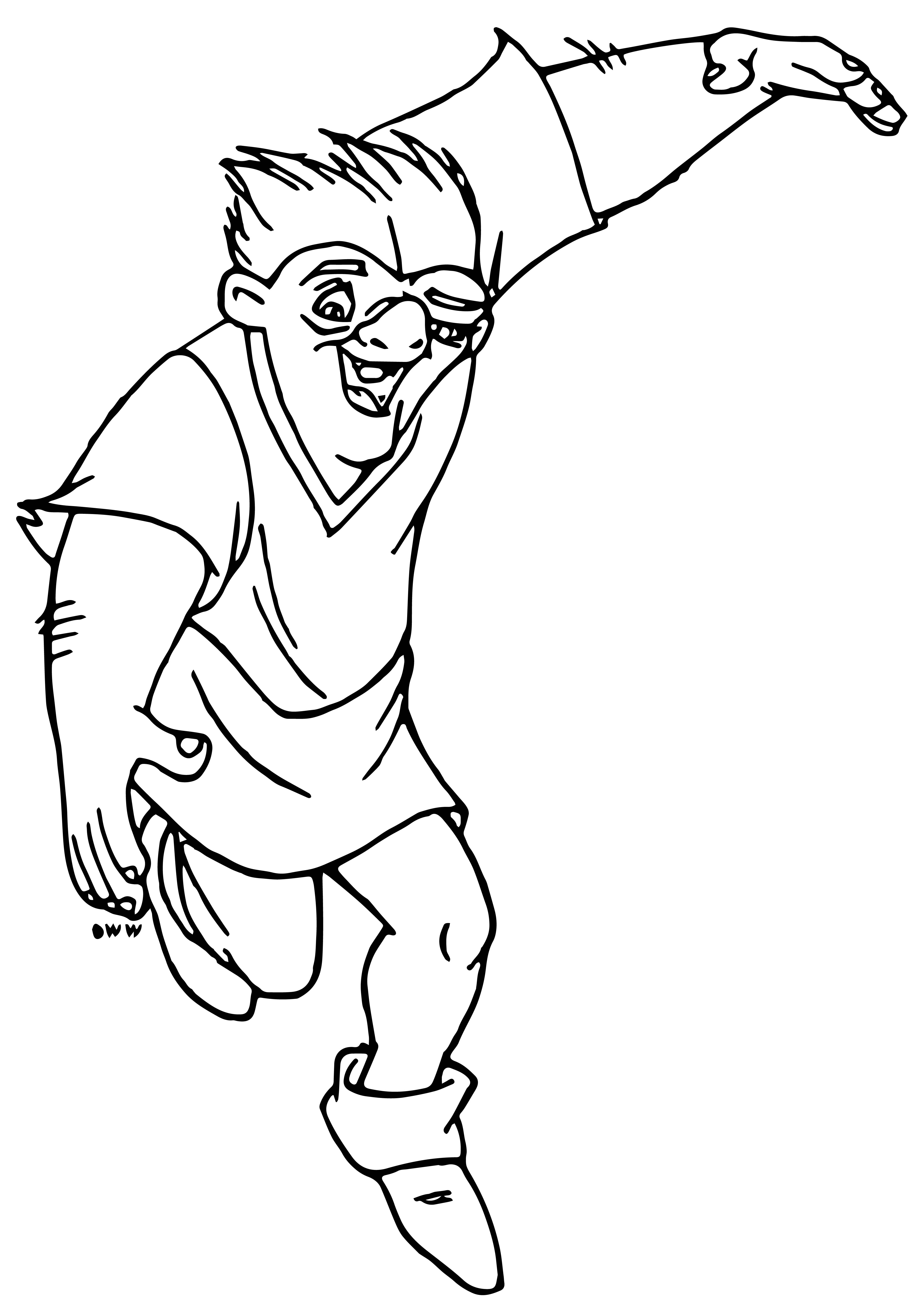 The Hunchback Of Notre Dame Mira22 Cartoon Coloring Pages ...