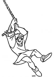 The Hunchback Of Notre Dame Quswing2 Cartoon Coloring Pages