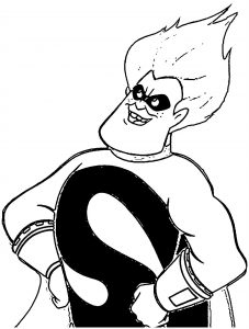 The Incredibles Coloring Page 45