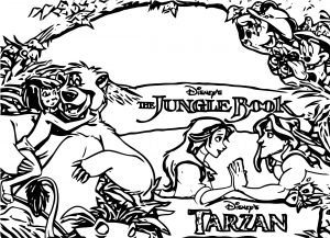 The Jungle Book Coloring Page