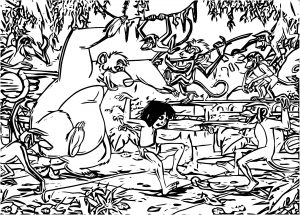The Jungle Book Disney Normal Coloring Page