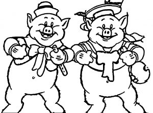 The Three Little Pigs Coloring Page_214145001