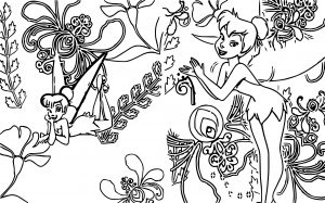 Tinkerbell We Coloring Page 07