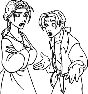 Treasure Planet 17 Coloring Pages Cartoon