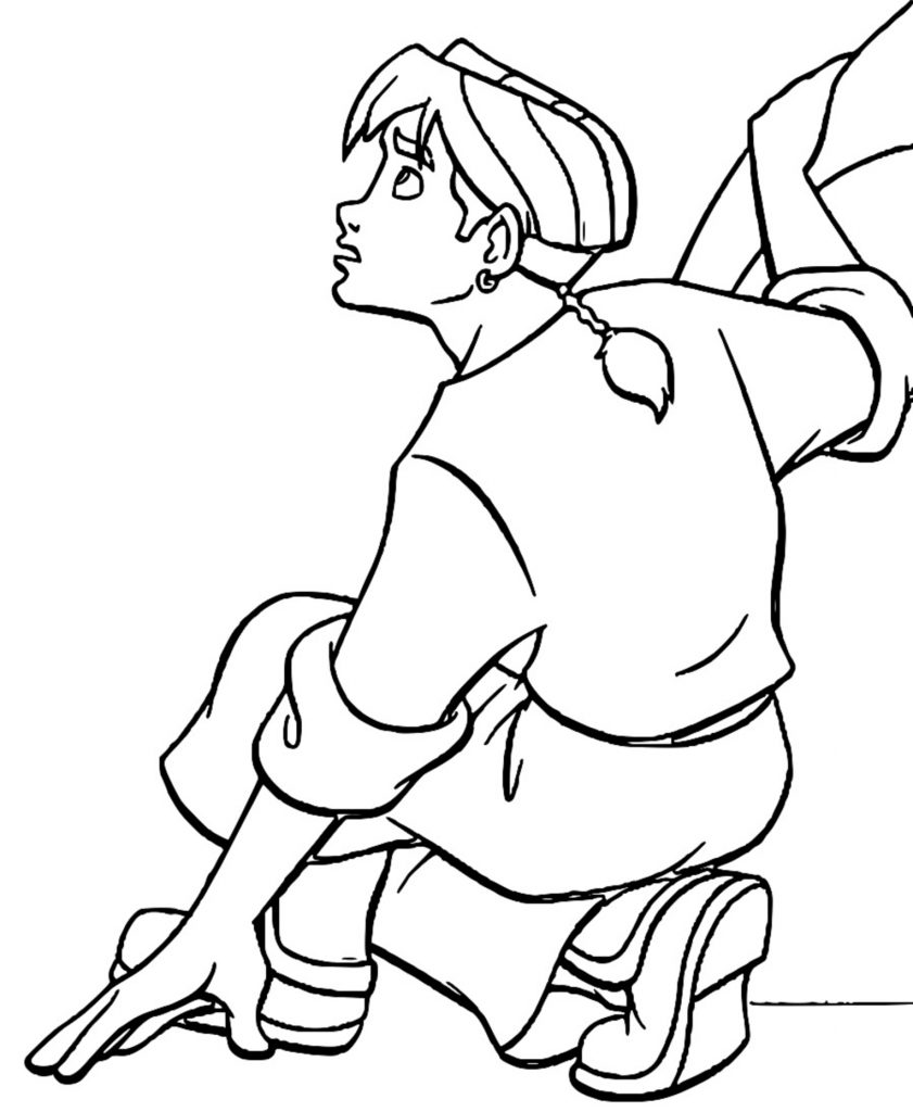 Adventure Time Finn And Jack Child Coloring Page - Wecoloringpage.com