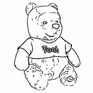 Winnie The Pooh Coloring Page 009