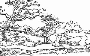 Winnie The Pooh Coloring Page 030