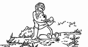 Winnie The Pooh Coloring Page 057