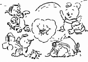 Winnie The Pooh Coloring Page 065