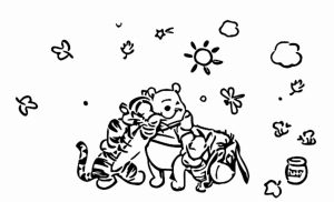 Winnie The Pooh Coloring Page 075