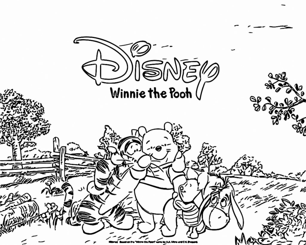 Winnie The Pooh Coloring Page 076   Wecoloringpagecom