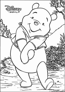 Winnie The Pooh Coloring Page 085