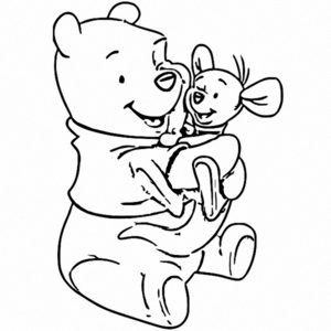 Winnie The Pooh Coloring Page 100