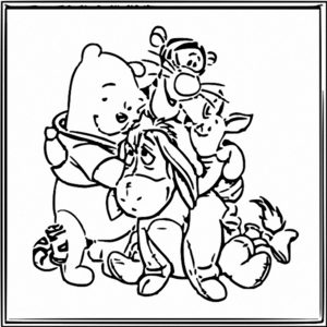 Winnie The Pooh Coloring Page 105