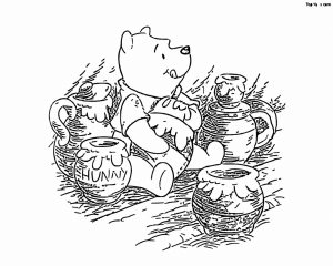 Winnie The Pooh Coloring Page 115