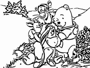 Winnie The Pooh Coloring Page 120