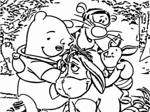 Winnie The Pooh Coloring Page 258