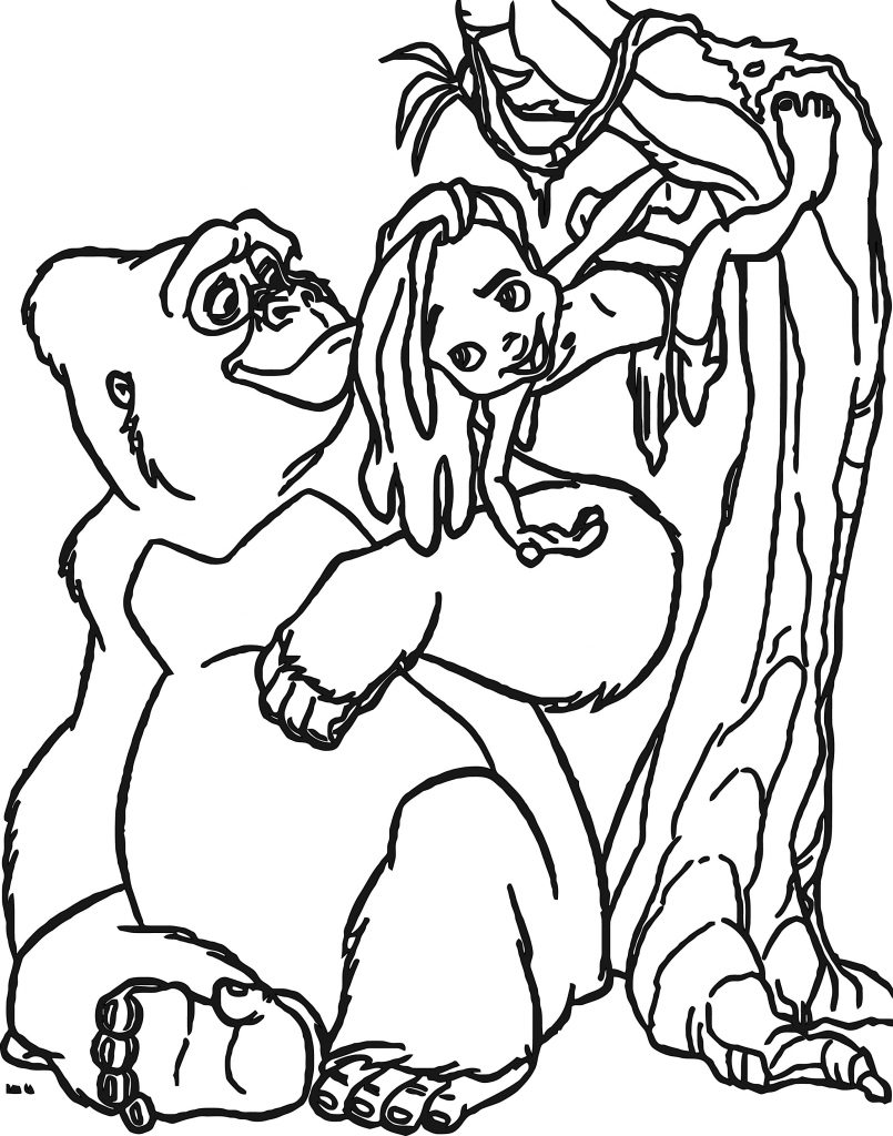 Young Tarzan Dec 85 Coloring Pages - Wecoloringpage.com