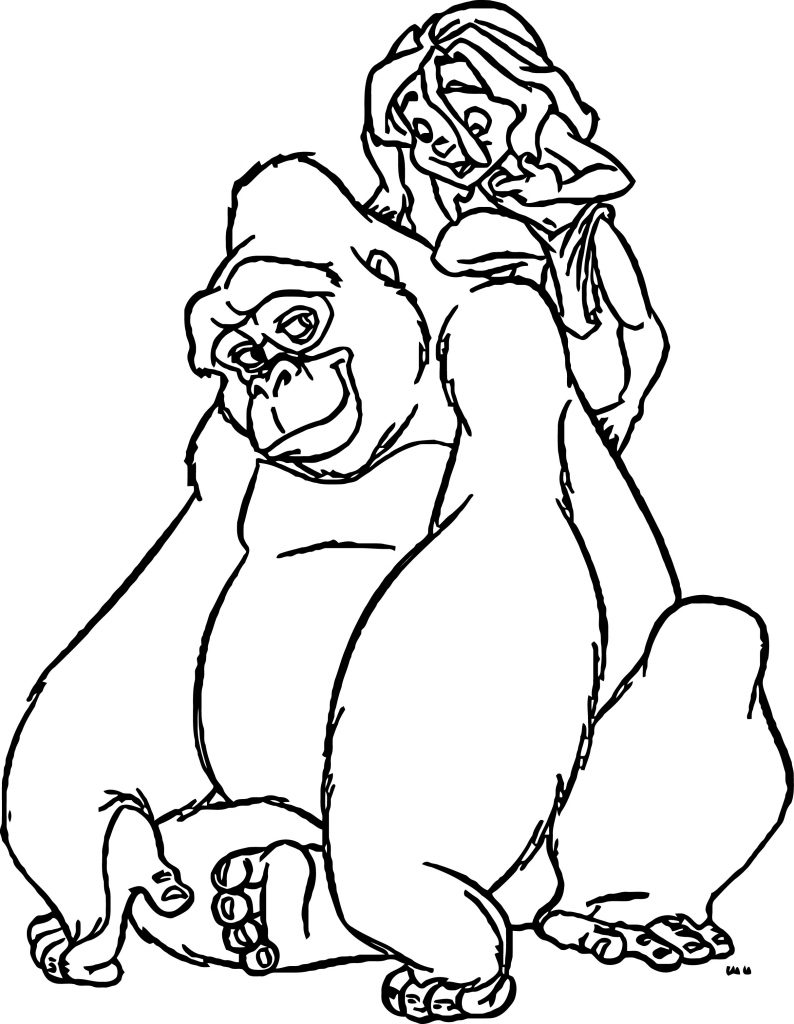 Young Tarzan Dec 86 Coloring Pages - Wecoloringpage.com