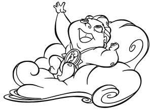 baby hercules cartoon 2 coloring pages