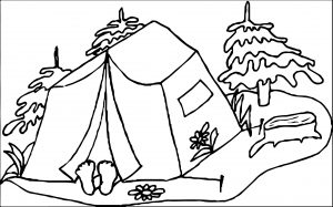 camping coloring page (3)