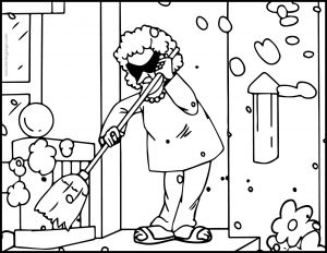 clifford the big red dog thinking adventures coloring page 1