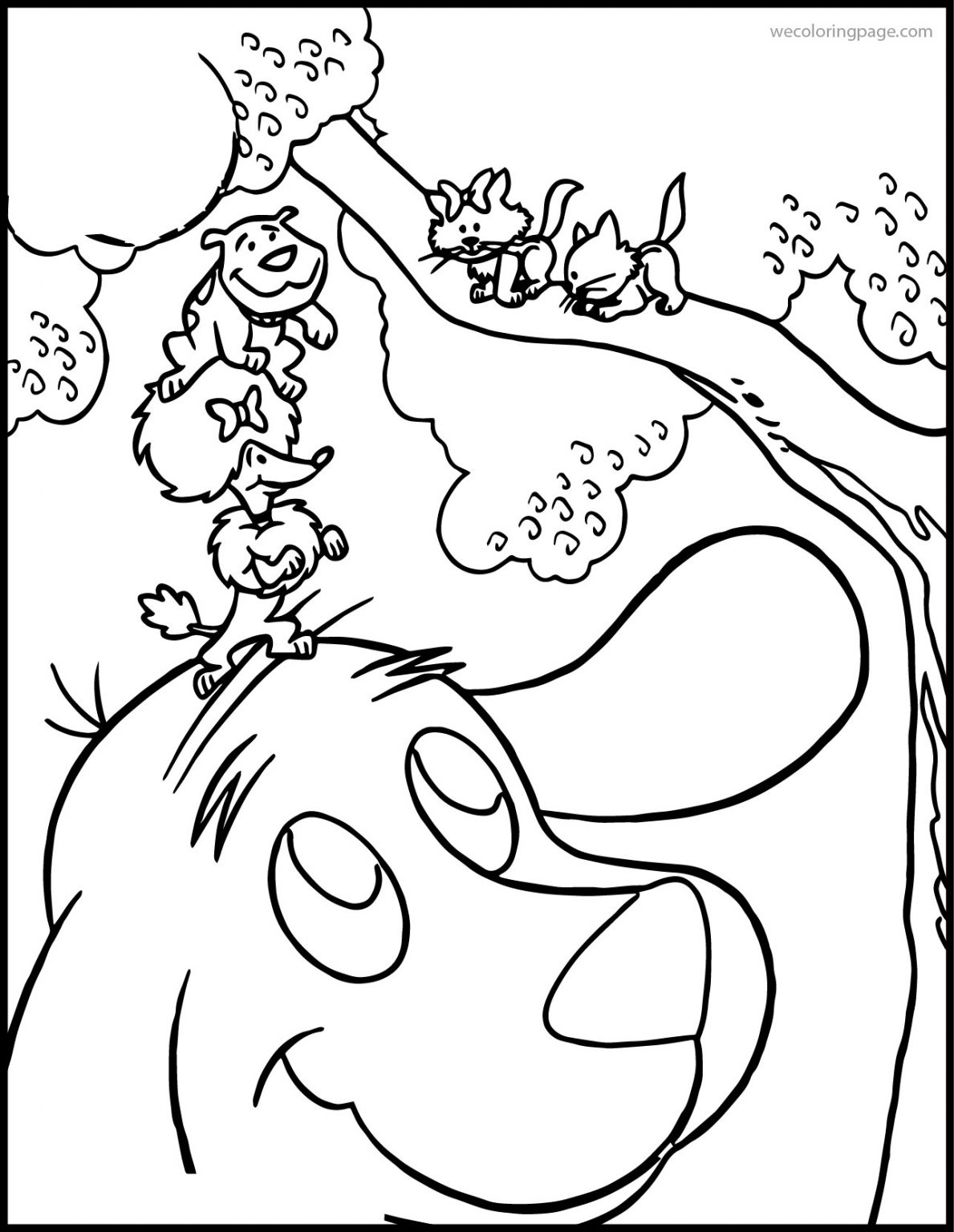 Fall The Simpsons Coloring Page - Wecoloringpage.com