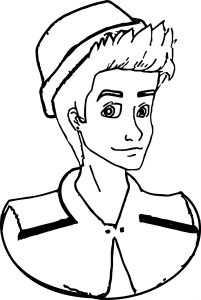 justin bieber coloring page 11
