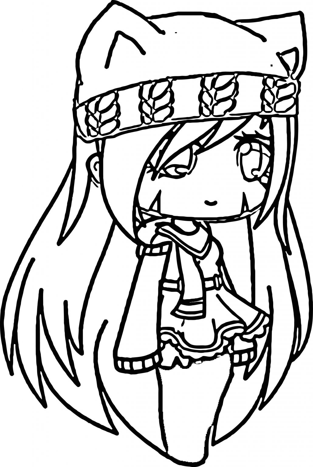 winter winterhat hat galaxy gacha gachalife gachaverse coloring page ...