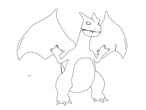Charizard Coloring Page - Wecoloringpage.com