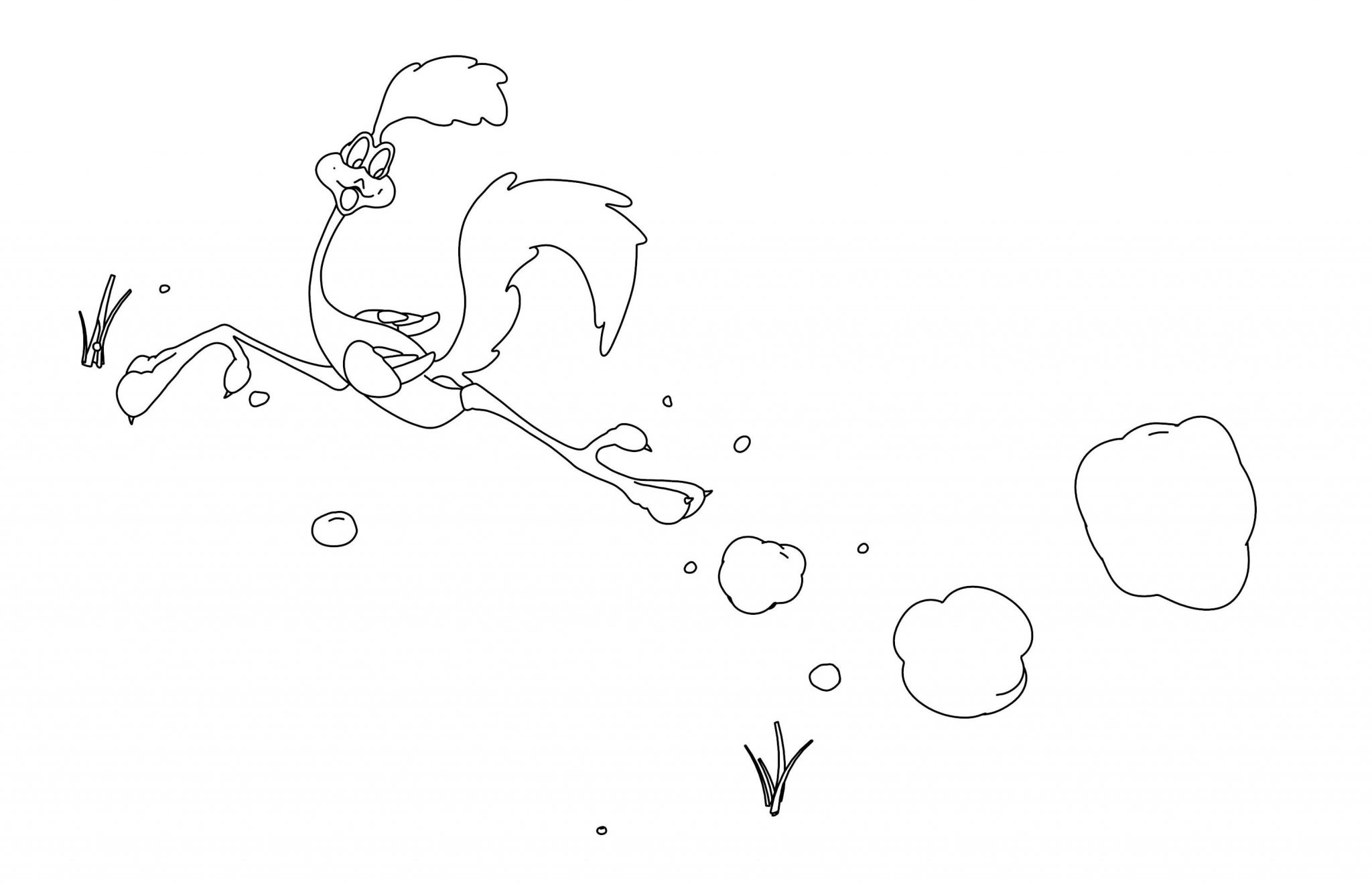 roadrunner coloring page - Wecoloringpage.com