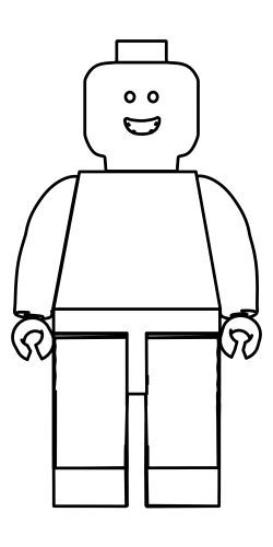 Lego Man Coloring Page - Wecoloringpage.com
