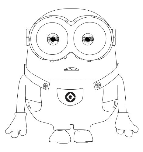 Sketch Minion Coloring Page - Wecoloringpage.com