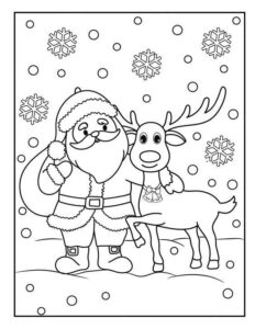 26 Page Christmas Printables Coloring Book - Christmas Coloring Pages - Digital Download not a Physi|wecoloringpage