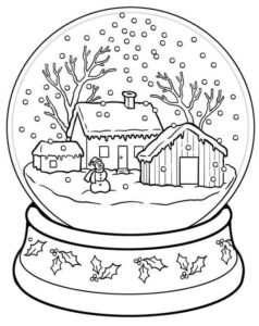 20+ FREE Christmas Coloring Pages for Adults and Kids|wecoloringpage