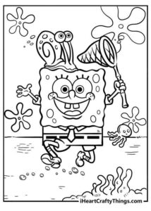 Super Fun Spongebob Coloring Pages|wecoloringpage