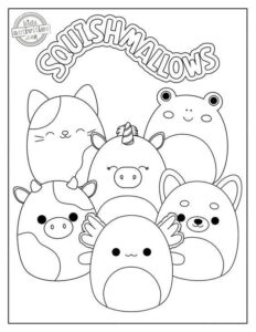 most adorable squismallow coloring pages 9d5f2d
