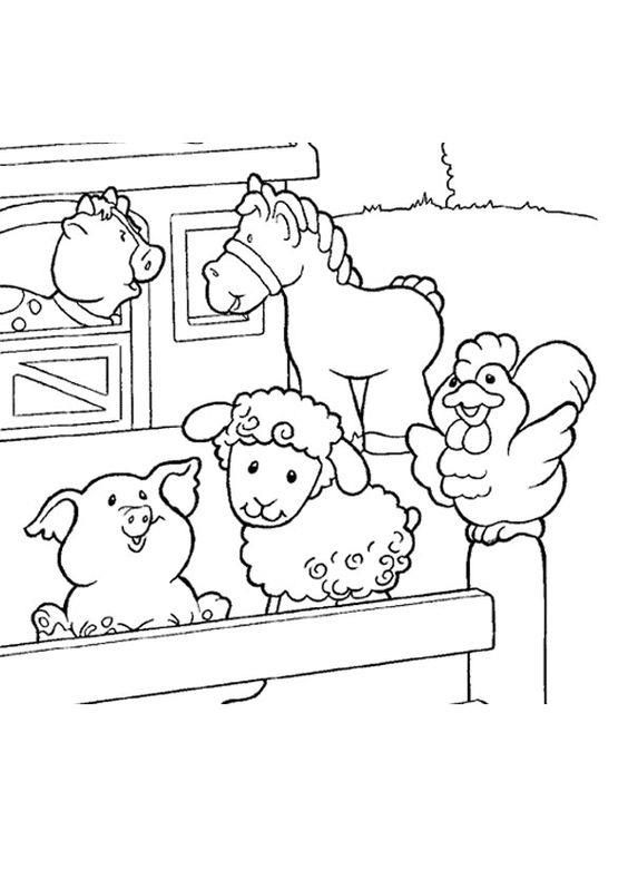 Animal Farm Coloring Pages