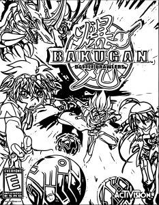 Bakugan Ps3 Coloring Page (free