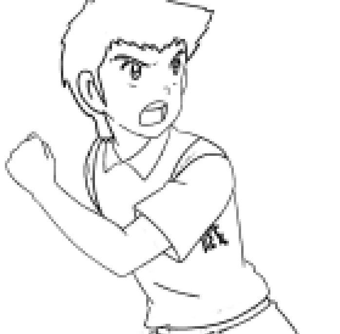 Captain Tsubasa Coloring Pages