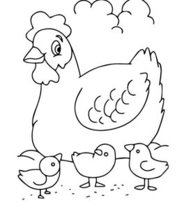 chick coloring coloring pages d86c43